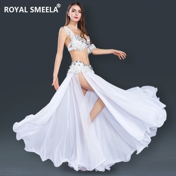 ROYAL SMEELA/皇家西米拉 肚皮舞演出服套装 SnowFall系列 -8805（WYP8805+6806)