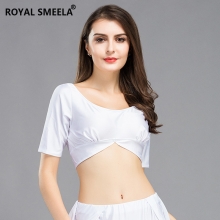 ROYAL SMEELA/皇家西米拉 氨纶5分袖上衣-2803