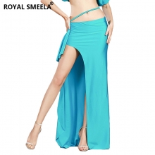 ROYAL SMEELA/皇家西米拉 肚皮舞氨纶单开叉裙子-6821